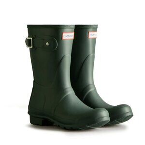 Hunter Women's Original Short Rain Boots in Hunter Green Size 8